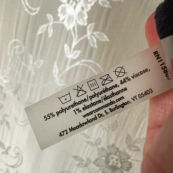 Commando Faux Leather Bralette Top Revolve  – Black – Size Small - Picture 4 of 11